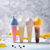 Crystalia Ice Cream Maker, Popsicle Molds, Set of 4